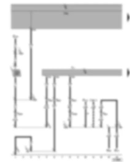 Wiring Diagram  SEAT ALHAMBRA 2003 - Automatic anti-dazzle interior mirror - automatic anti-dazzle exterior mirror