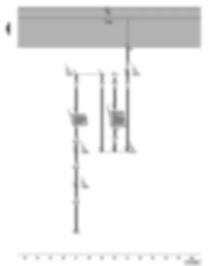 Wiring Diagram  SEAT ALHAMBRA 2002 - Voltage supply