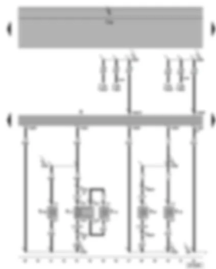 Wiring Diagram  SEAT ALHAMBRA 2002 - Radio - front right loudspeaker - rear right loudspeaker