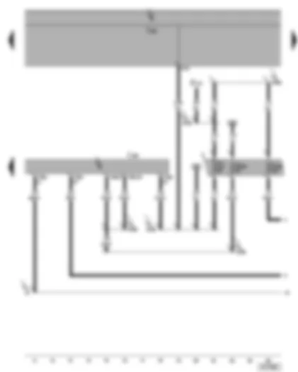 Wiring Diagram  SEAT ALHAMBRA 2003 - Climatronic control unit