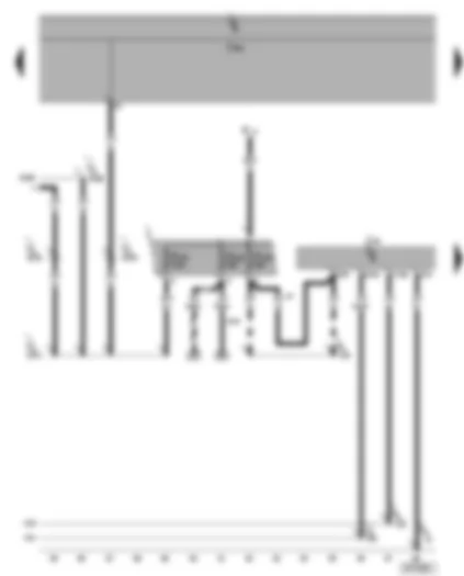 Wiring Diagram  SEAT ALHAMBRA 2006 - Radiator fan relay