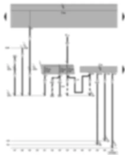 Wiring Diagram  SEAT ALHAMBRA 2007 - Radiator fan relay