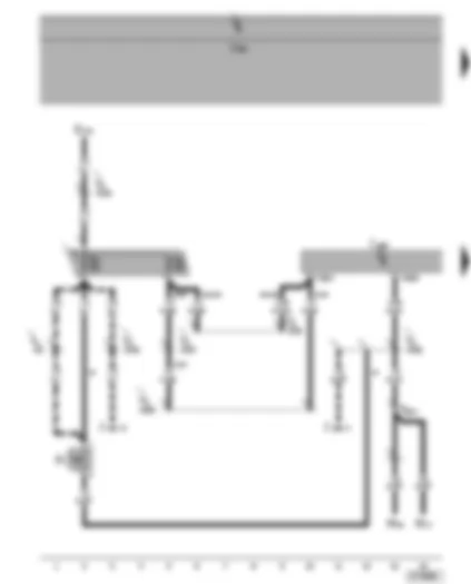 Wiring Diagram  SEAT ALHAMBRA 2010 - Parking aid control unit - reversing light switch