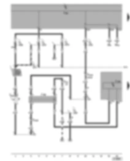 Wiring Diagram  SEAT ALHAMBRA 2005 - ABS and EDL/ TCS/ ESP control unit - brake light suppression relay - brake light switch