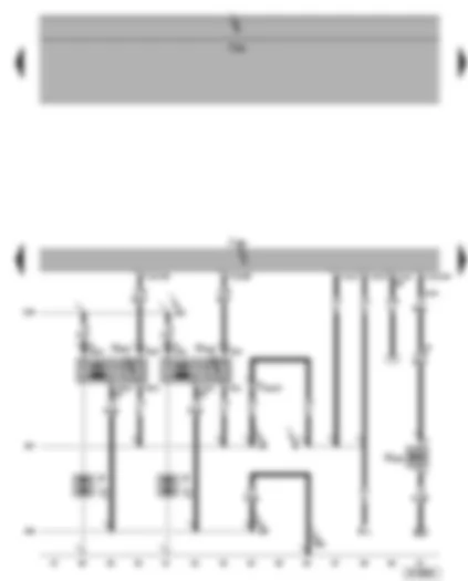Wiring Diagram  SEAT ALHAMBRA 2005 - Motronic control unit - inlet camshaft control valve
