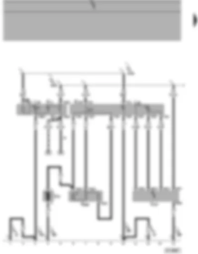 Wiring Diagram  SEAT ALHAMBRA 1998 - Passenger compartment heating and ventilation