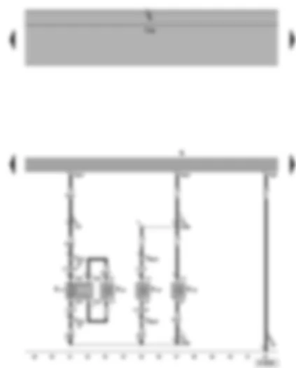 Wiring Diagram  SEAT ALHAMBRA 2009 - Radio - front right loudspeaker - rear right loudspeaker