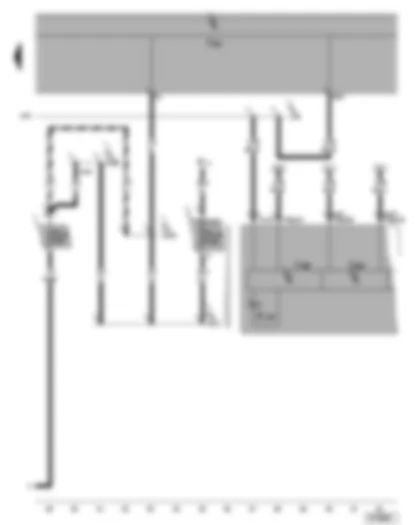 Wiring Diagram  SEAT ALHAMBRA 2005 - Dash panel insert - brake system warning lamp