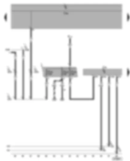 Wiring Diagram  SEAT ALHAMBRA 2008 - Radiator fan relay