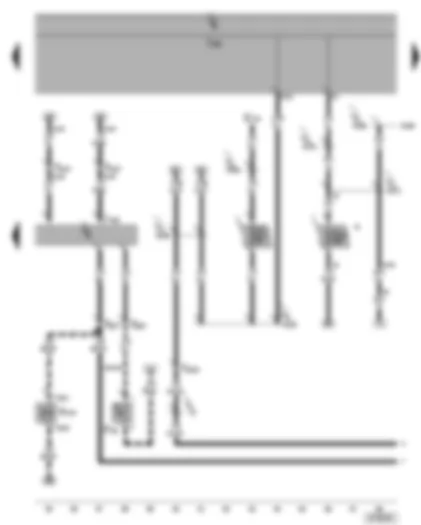 Wiring Diagram  SEAT ALHAMBRA 2003 - Pre-selection clock/ digital clock - illumination regulators - switches and instruments - digital display illumination bulb