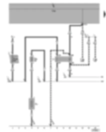 Wiring Diagram  SEAT ALHAMBRA 2006 - Battery isolation relay - second battery