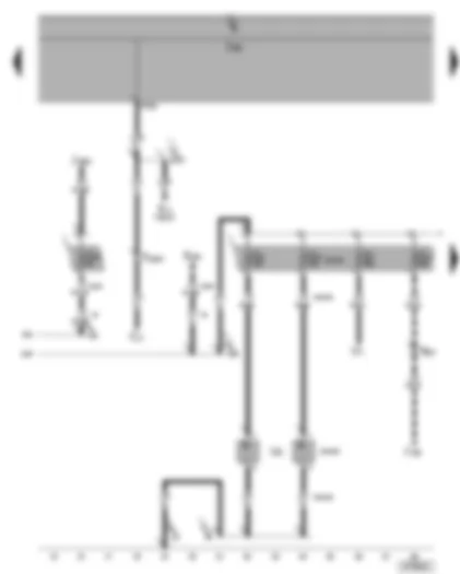 Wiring Diagram  SEAT ALHAMBRA 2004 - 12 V sockets - position of fuses