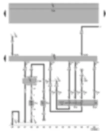 Wiring Diagram  SEAT ALHAMBRA 2005 - Fuel pump relay - fuel gauge sender - fuel pump