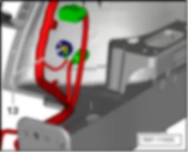SEAT ALHAMBRA 2016 Перечень точек соединения с массой в моторном отсеке
