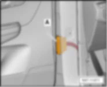 SEAT ALHAMBRA 2016 Колодка разъёмов на стойке A со стороны водителя