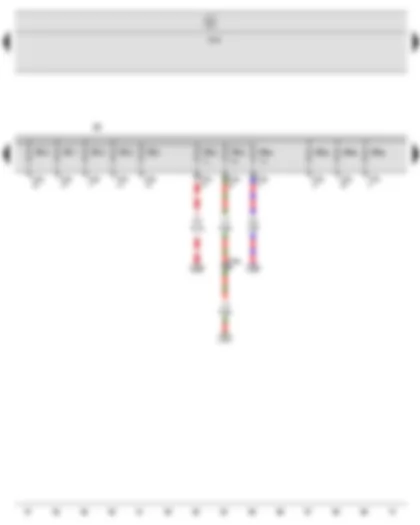 Wiring Diagram  SEAT ALTEA 2010 - Fuse holder B