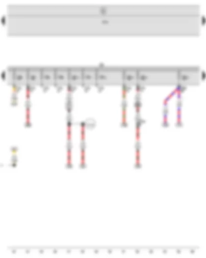 Wiring Diagram  SEAT ALTEA 2009 - Fuse holder B