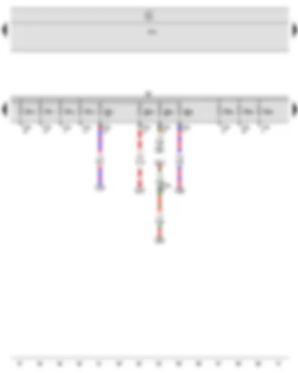 Wiring Diagram  SEAT ALTEA 2009 - Fuse holder B