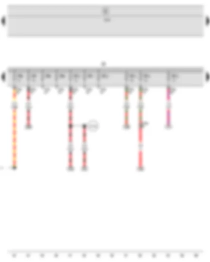 Wiring Diagram  SEAT ALTEA 2009 - Fuse holder B