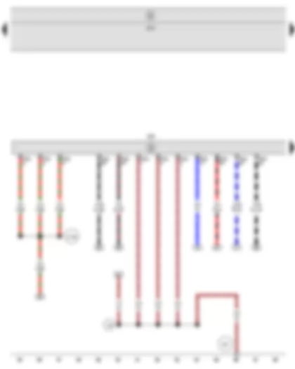 Wiring Diagram  SEAT ALTEA 2010 - Engine control unit