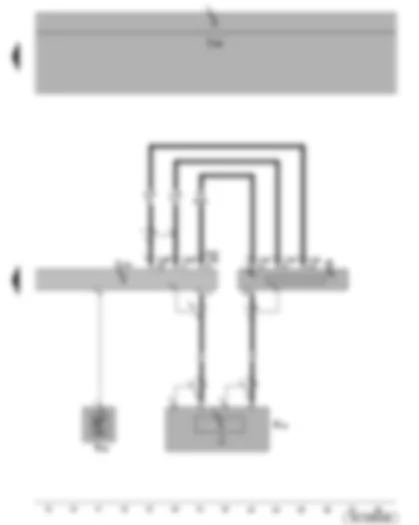 Wiring Diagram  SEAT ALTEA 2014 - Radio - telephone and auxiliary heater aerial - radio - mobile telephone - mobile telephone operating electronics control unit