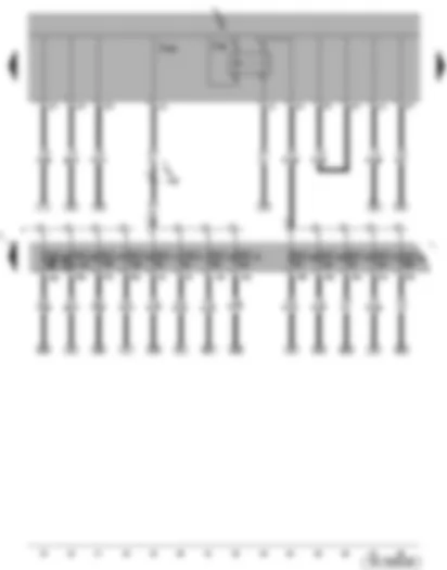 Wiring Diagram  SEAT ALTEA 2006 - Fuses - X-contact relief relay - onboard supply control unit