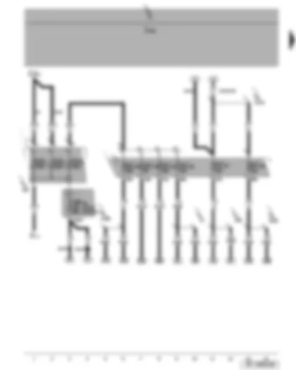 Wiring Diagram  SEAT ALTEA 2006 - Fuses - onboard supply control unit