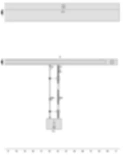 Wiring Diagram  SEAT ALTEA 2009 - Onboard supply control unit - Radio - Aerial