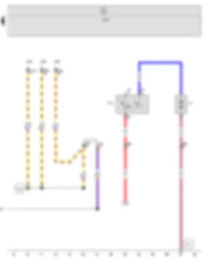Wiring Diagram  SEAT ALTEA 2013 - Radiator fan thermal switch - Radiator fan