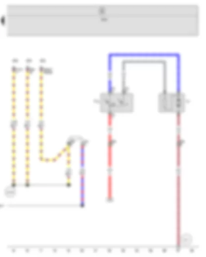 Wiring Diagram  SEAT ALTEA 2013 - Radiator fan thermal switch - Radiator fan