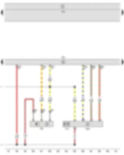 Wiring Diagram  SEAT ALTEA 2010 - Hall sender - Intake manifold flap potentiometer - Engine control unit - Intake manifold flap motor