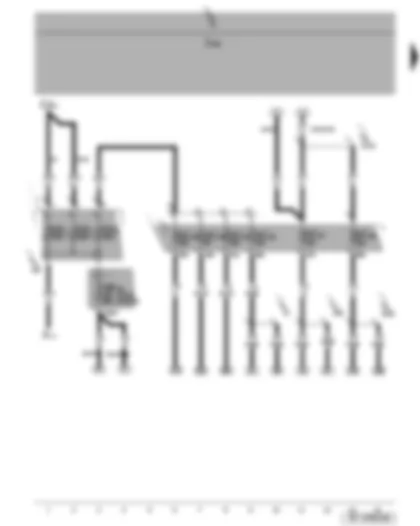 Wiring Diagram  SEAT ALTEA 2006 - Fuses - onboard supply control unit