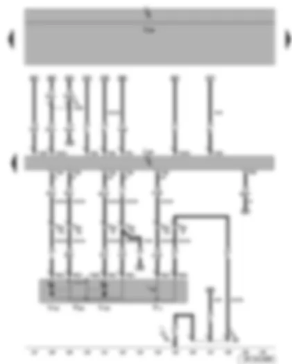 Wiring Diagram  SEAT ALTEA 2013 - Rear right central locking lock unit - convenience system central control unit