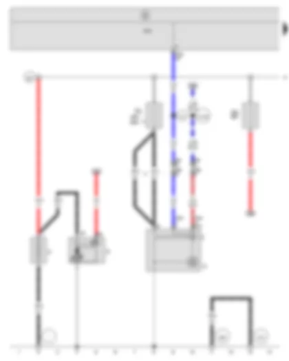 Wiring Diagram  SEAT ALTEA 2012 - Battery - Starter - Alternator