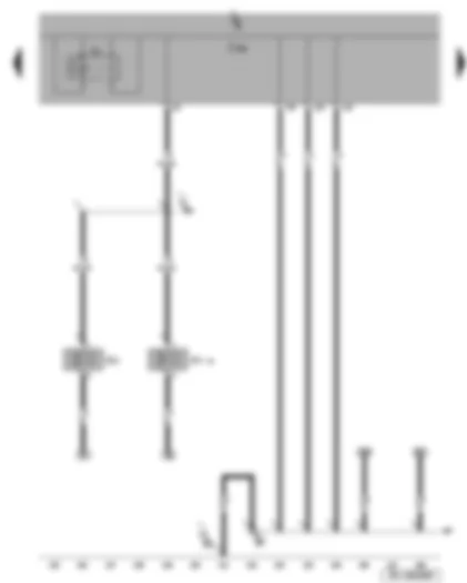 Wiring Diagram  SEAT ALTEA 2008 - Treble tone horn - bass tone horn - dual tone horn relay