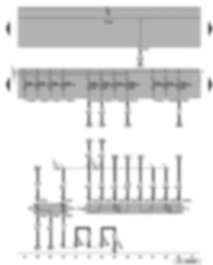 Wiring Diagram  SEAT ALTEA 2010 - Fuel pump - fuel pump relay - fuel supply relay - fuel gauge sender