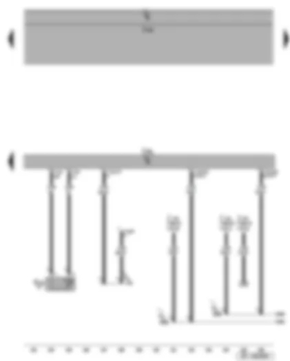 Wiring Diagram  SEAT ALTEA 2008 - Radiator outlet coolant temperature sender - Simos control unit
