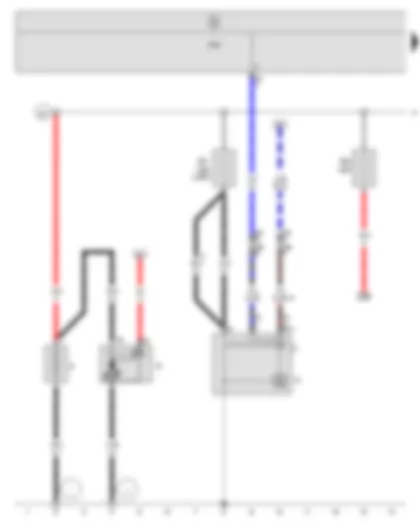 Wiring Diagram  SEAT ALTEA 2012 - Battery - Starter - Alternator