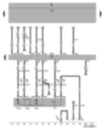 Wiring Diagram  SEAT ALTEA 2009 - Rear right central locking lock unit - convenience system central control unit
