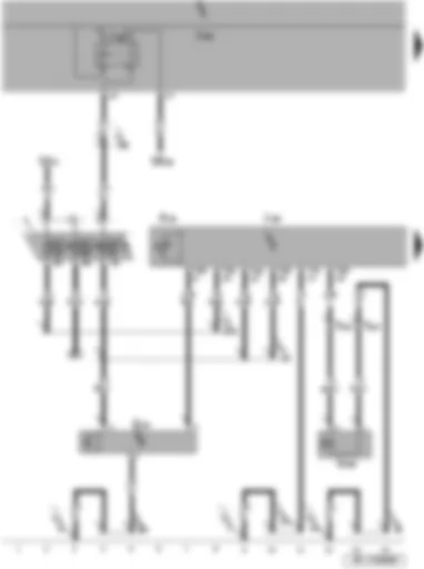 Wiring Diagram  SEAT ALTEA 2012 - High pressure sender - Climatronic control unit - air conditioning system compressor regulating valve