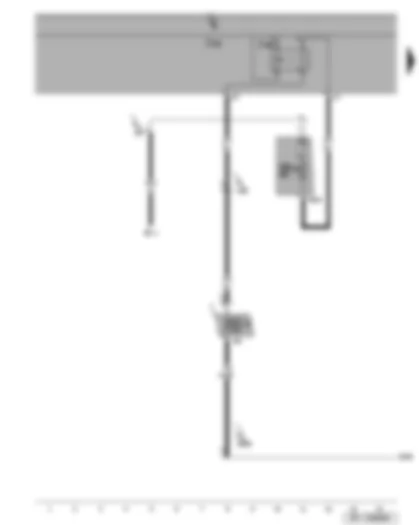 Wiring Diagram  SEAT ALTEA 2012 - Fuses - terminal 15 voltage supply relay 2