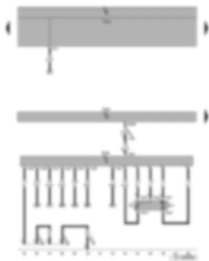 Wiring Diagram  SEAT ALTEA 2014 - Fuel pump - fuel gauge sender - engine control unit - fuel pump control unit