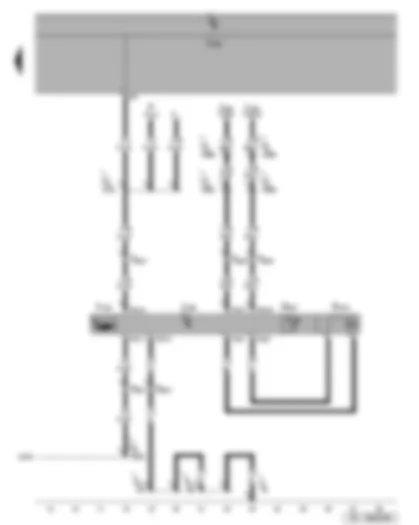 Wiring Diagram  SEAT ALTEA 2012 - Haldex coupling pump - oil pressure and oil temperature sender - four-wheel drive control unit - coupling opening control valve