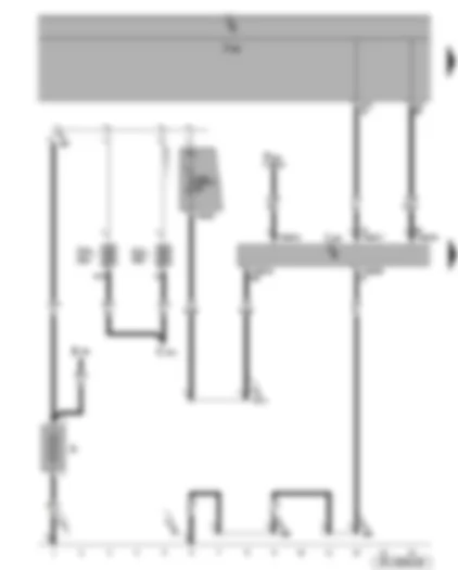 Wiring Diagram  SEAT ALTEA 2012 - Battery - steering column electronics control unit