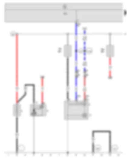 Wiring Diagram  SEAT ALTEA 2012 - Battery - Starter - Alternator