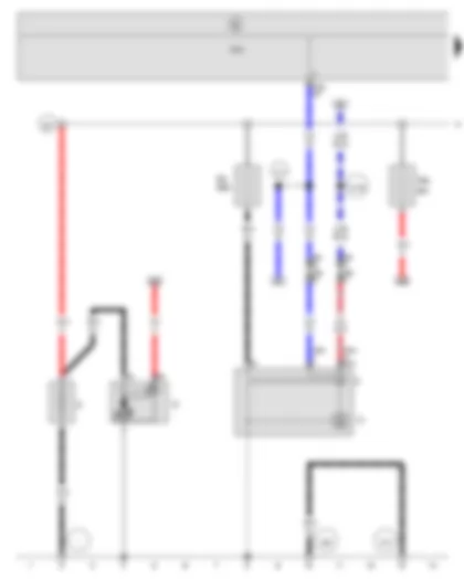 Wiring Diagram  SEAT ALTEA 2012 - Battery - Starter - Alternator