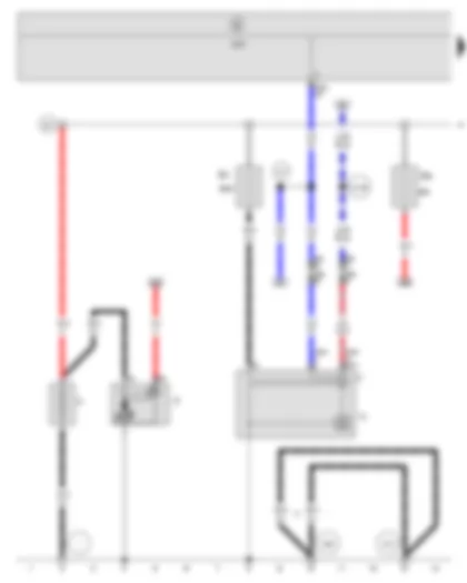 Wiring Diagram  SEAT ALTEA 2012 - Battery - Starter - Alternator