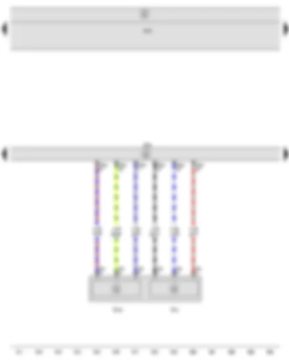 Wiring Diagram  SEAT ALTEA 2014 - Accelerator position sender - Engine control unit