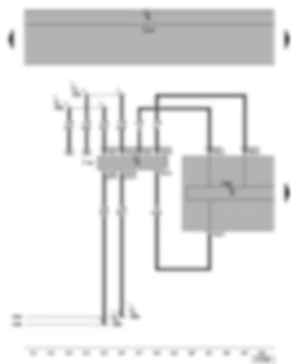Wiring Diagram  SEAT ALTEA 2004 - Dash panel insert - data bus diagnostic interface