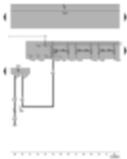 Wiring Diagram  SEAT ALTEA 2005 - Steering column electronics control unit